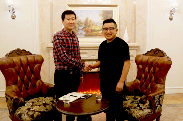 天然居硅藻泥特邀十大品牌栏目组前往考察交流